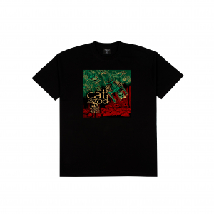 Футболка CATS AND METAL «Cat Of God Vomit In The Wake»